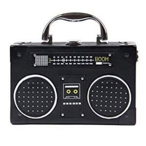 Retro Radio Boom Box Crossbody Bag
